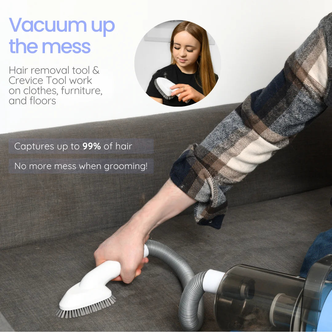 Grooming Kit For Dogs And Cats With Vacuum Low Noise
