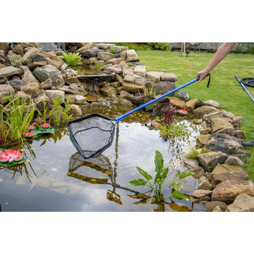 Huanyan Heavy Duty Pond Net Sludge Skimmer Rubberized Mesh