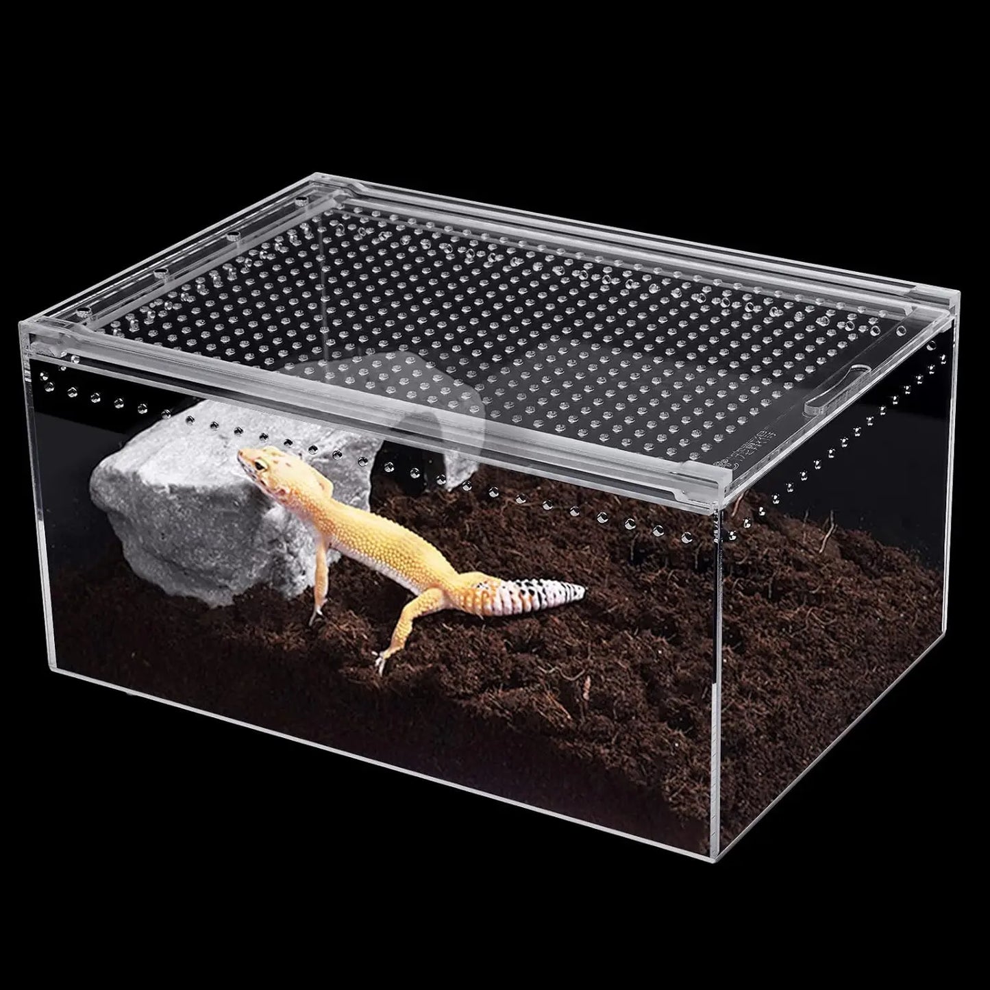 Hign-concerned Magnetic Acrylic Reptile Enclosure Breeding Box