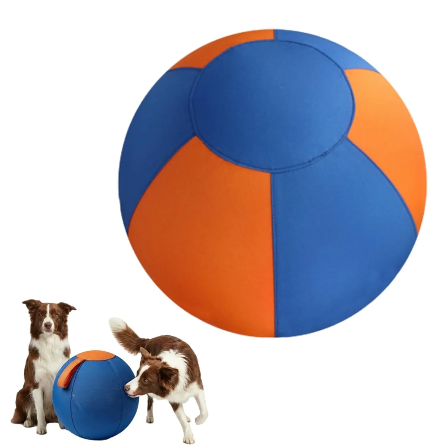 Herding Ball For Dogs Tear Resistant Enrichment Ball With Cover
