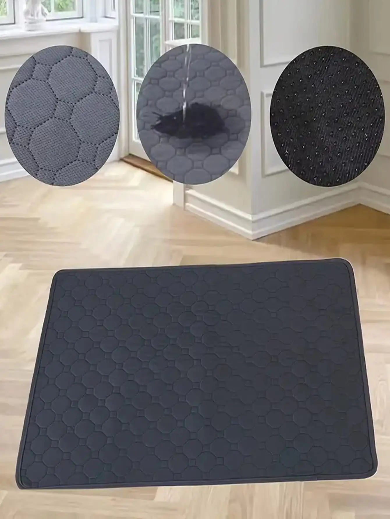Washable Dog Pee Pad and Training Mat Absorbent Leakproof for Pets