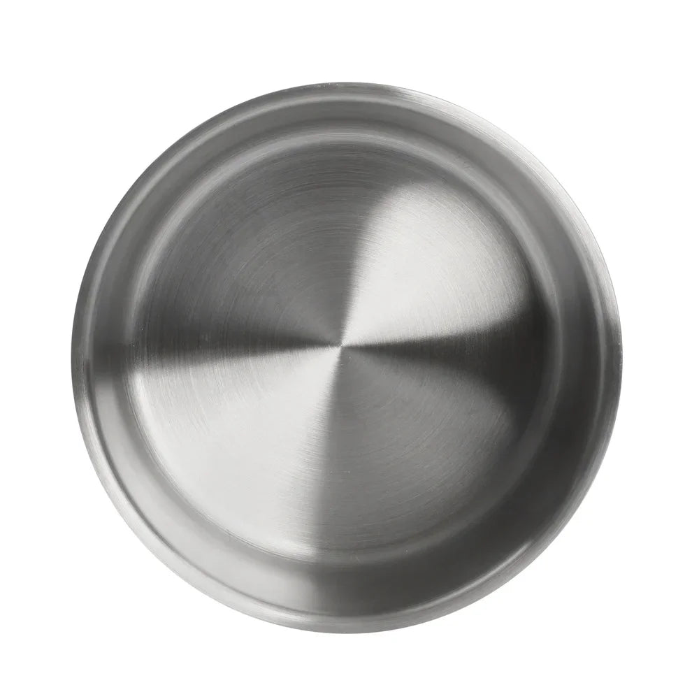 Stainless Steel Double Wall Dog Bowl Non Skid All Breeds