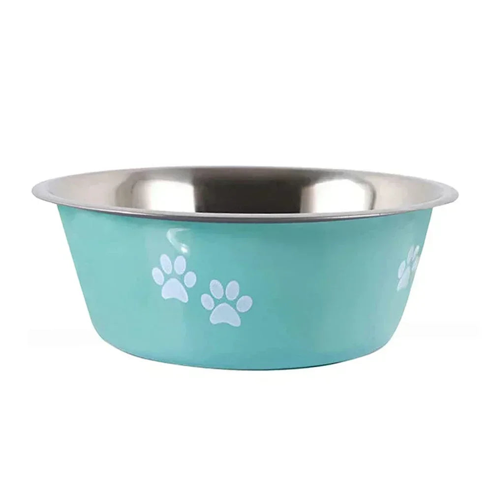 YTYIN Non-Slip Stainless Steel Elevated Dog Bowls Raised Feeder