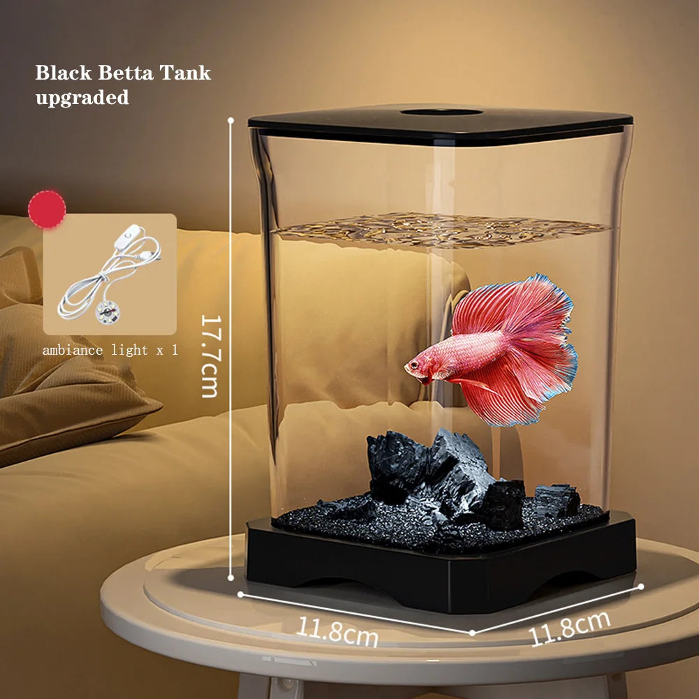 Twister CK Aquarium Starter Kit Mini Desktop Betta Tank