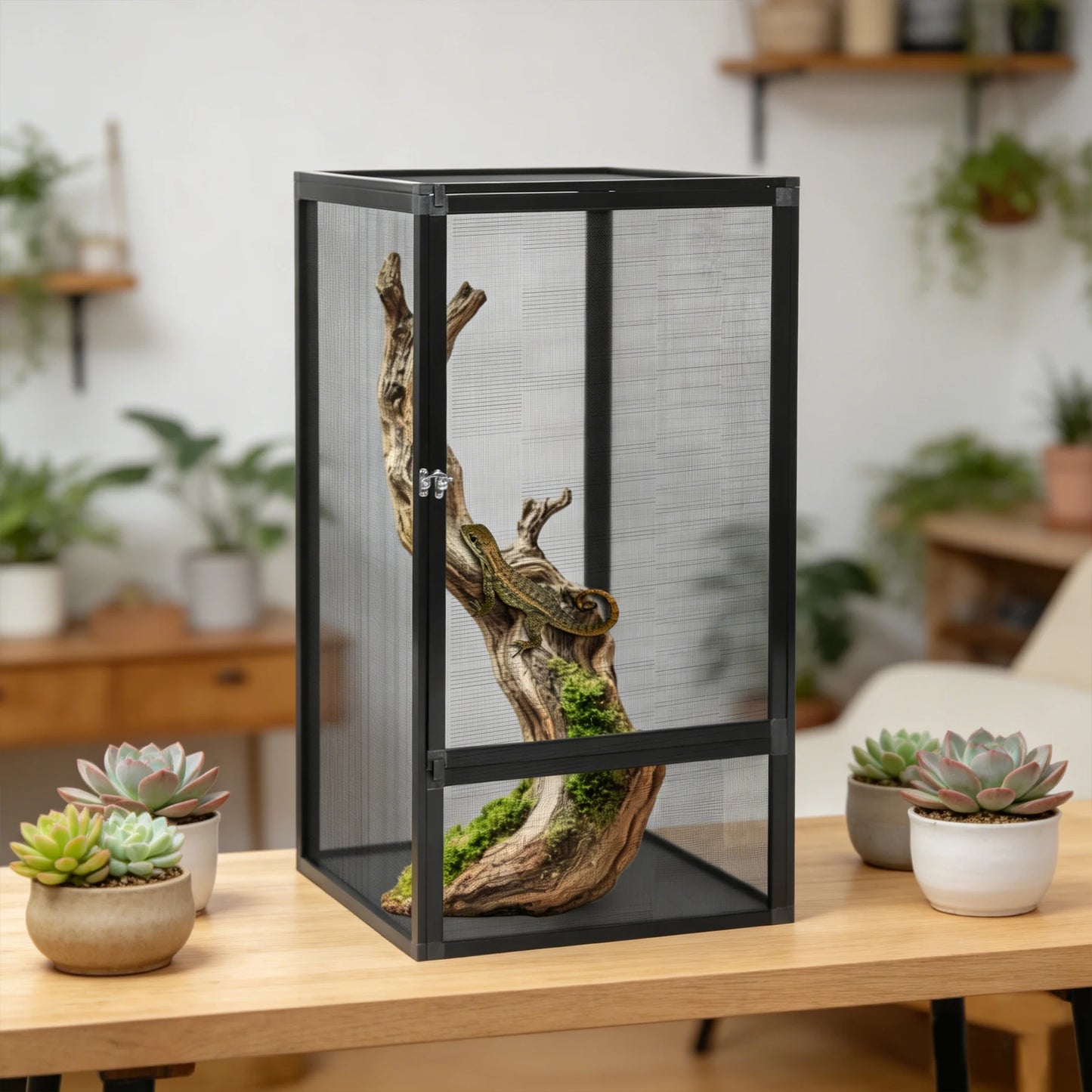 Tall Glass Reptile Terrarium Geckos Snakes Lizards Chameleons