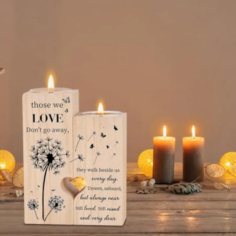 Bereavement Candle Holders Sympathy Gifts Condolence Memorial For Loved Ones