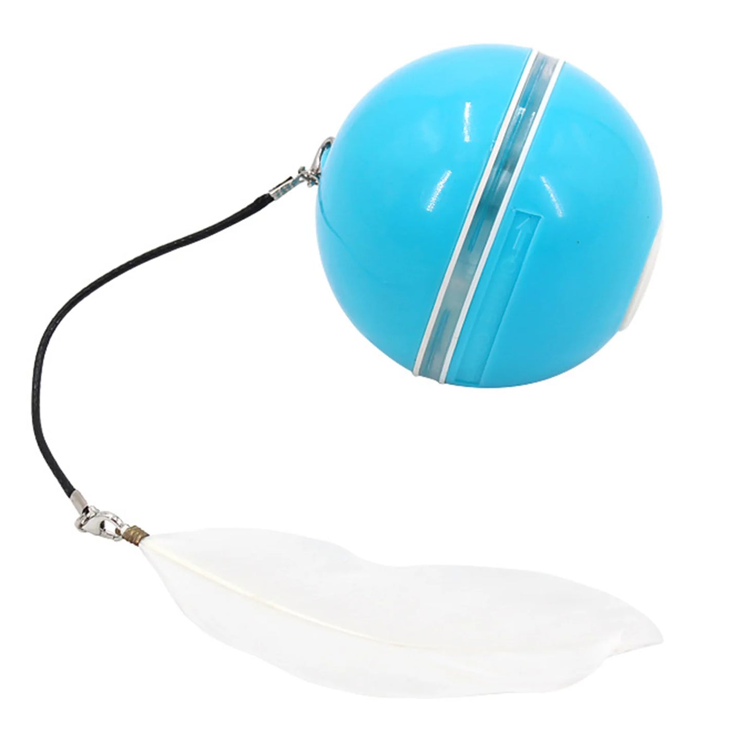 Auto Rolling Cat Toy Ball SelfMoving Interactive LED Indoor Play