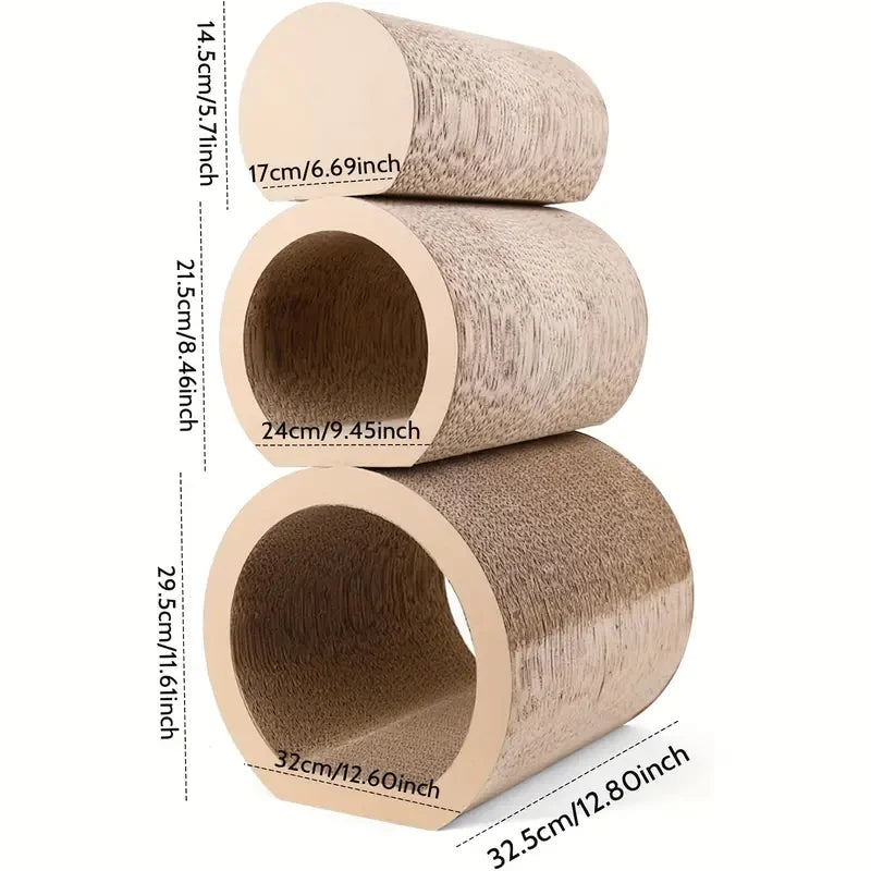 Guangdong Cat Scratching Board 3 In 1 Cardboard Reversible