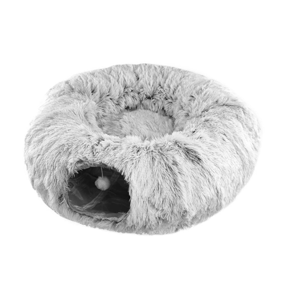 Guangdong Cat Tunnel Bed With Mat Plush Tube Playground