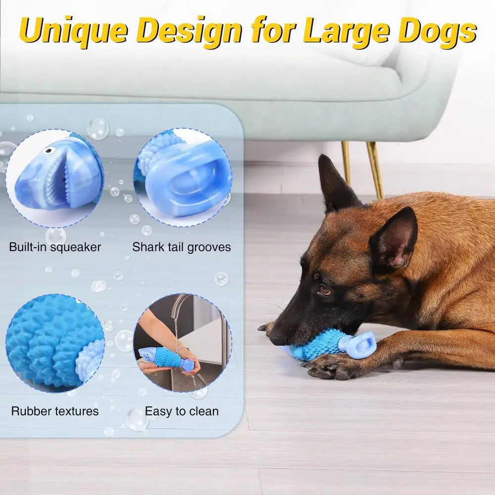 Indestructible Dog Chew Toys For Medium And Large Breeds Squeaky