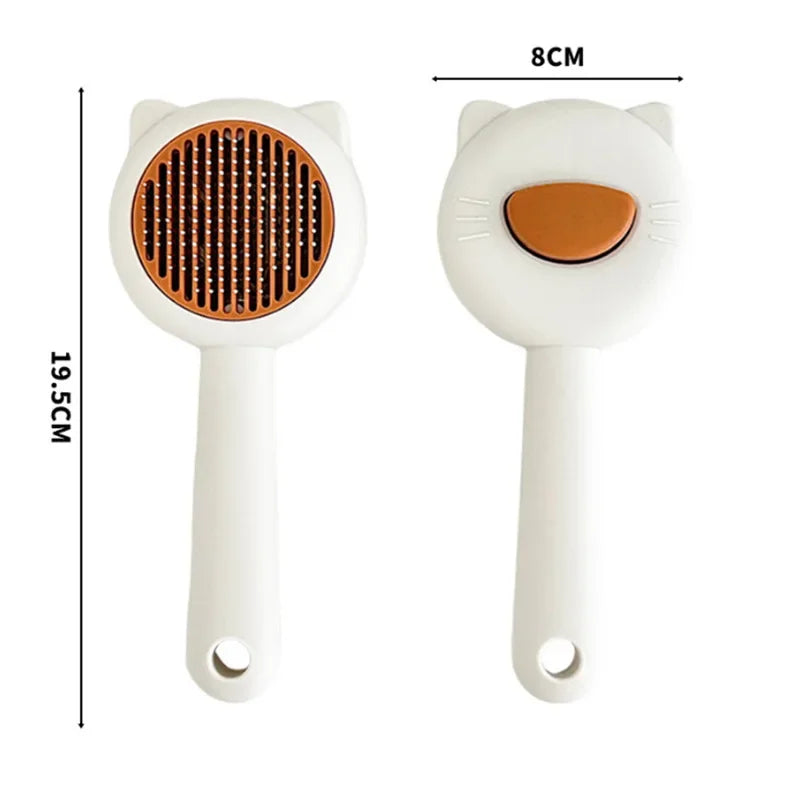 Pet Comb Cat Hair Removal Brush For Grooming And Deshedding