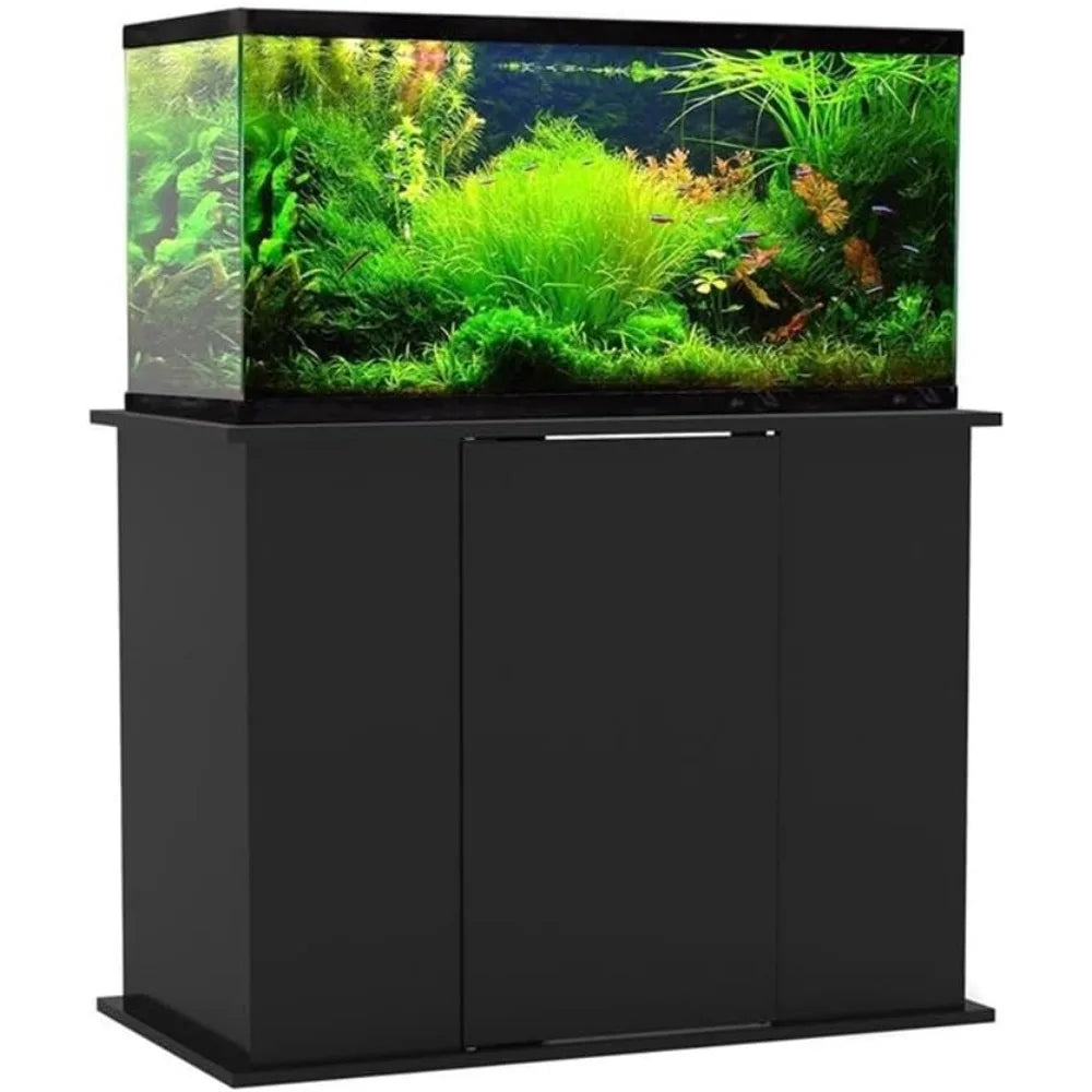 High Concerned Engineered Wood Aquarium Stand Upright