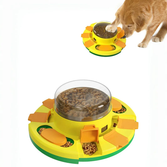 Hign-concerned Interactive Puzzle Toy for Dogs Enrichment Slow Feeder Dispenser All Breed Sizes