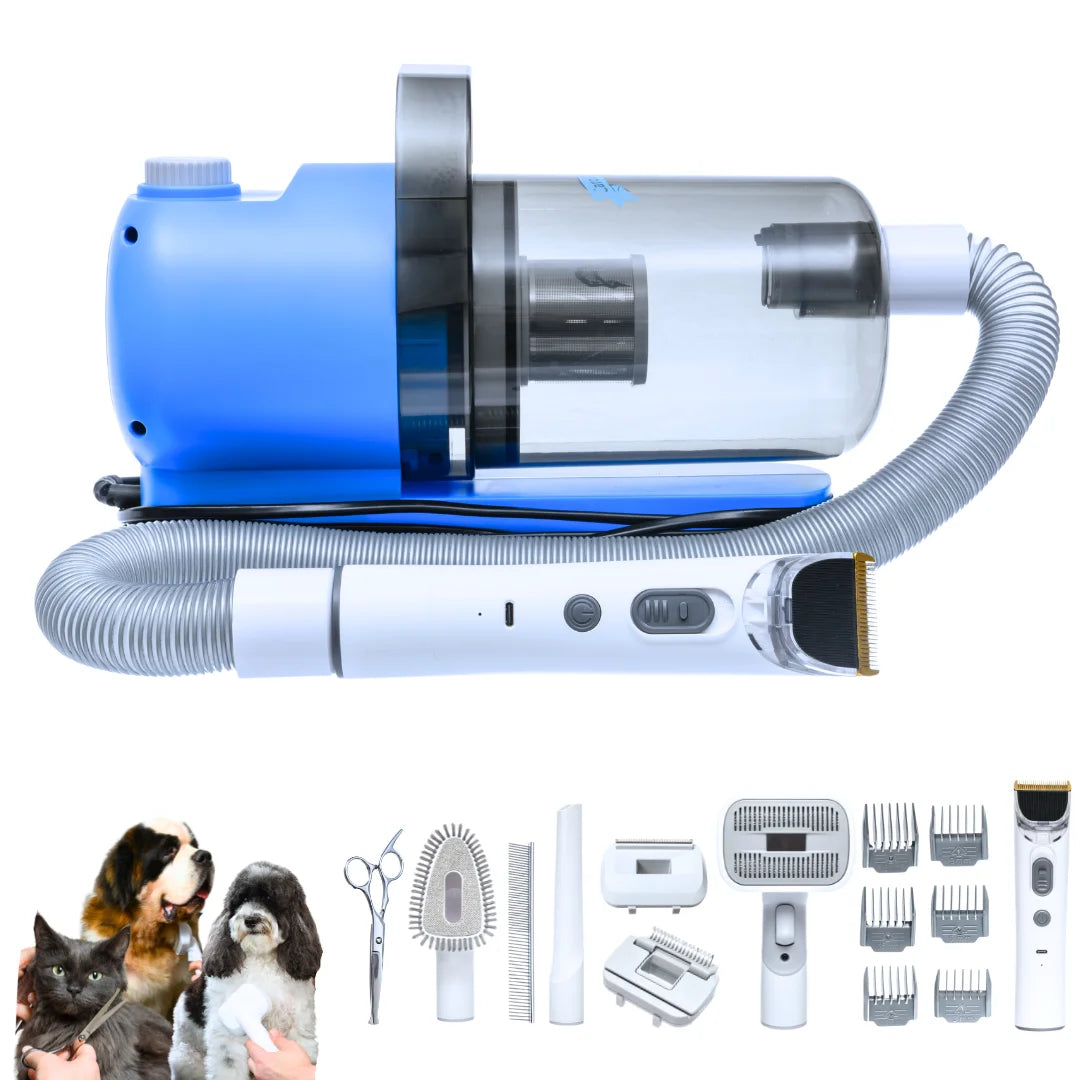 Grooming Kit For Dogs And Cats With Vacuum Low Noise