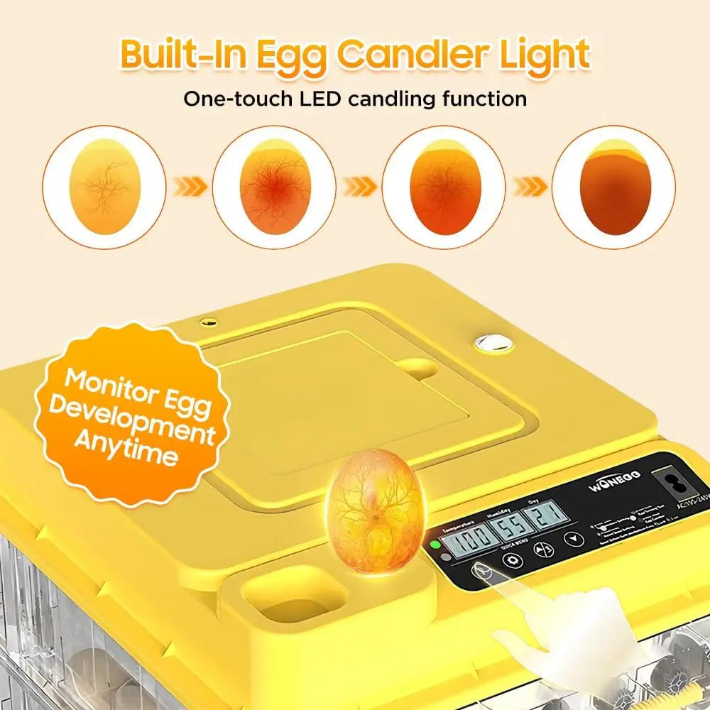 36-216 Egg Incubator For Hatching Chicken Duck Goose Eggs Automatic
