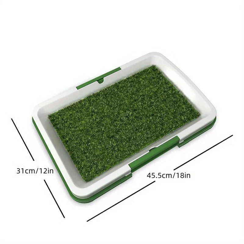 Hign-concerned Dog Training Pad With Artificial Turf