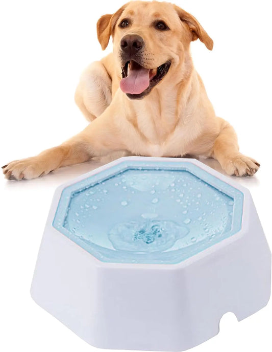 Floating Pet Water Bowl No Spill for Car Travel Convenience