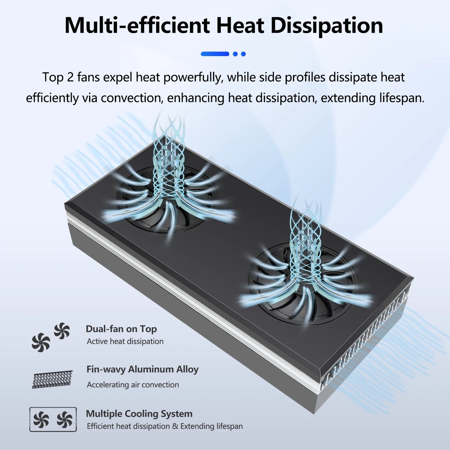 PopBloom RL180 WiFi LED Aquarium Light Full Spectrum 180W