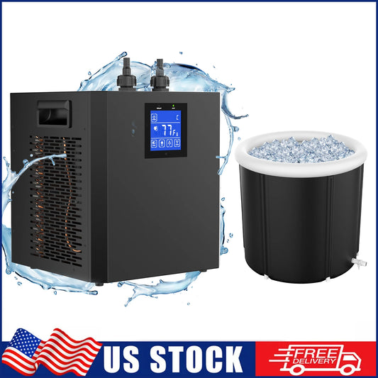 Flow Rate Aquarium Chiller One Third HP Water Cooling System