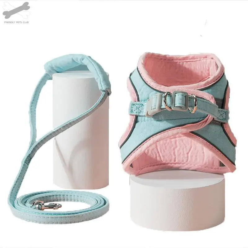 NONED Night Fluorescent Vest Harness For Dogs Cats