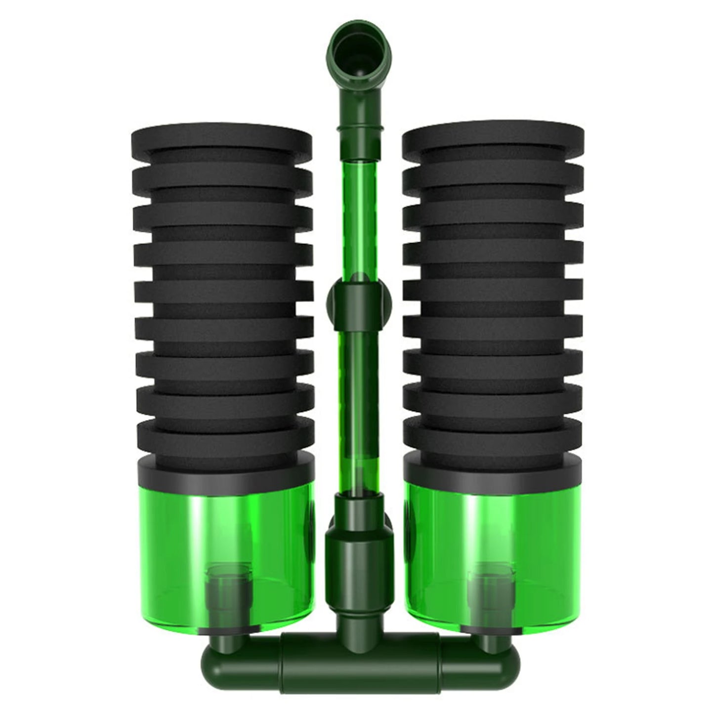 High Concerned Aquarium Biochemical Sponge Filter Double Head Filtration