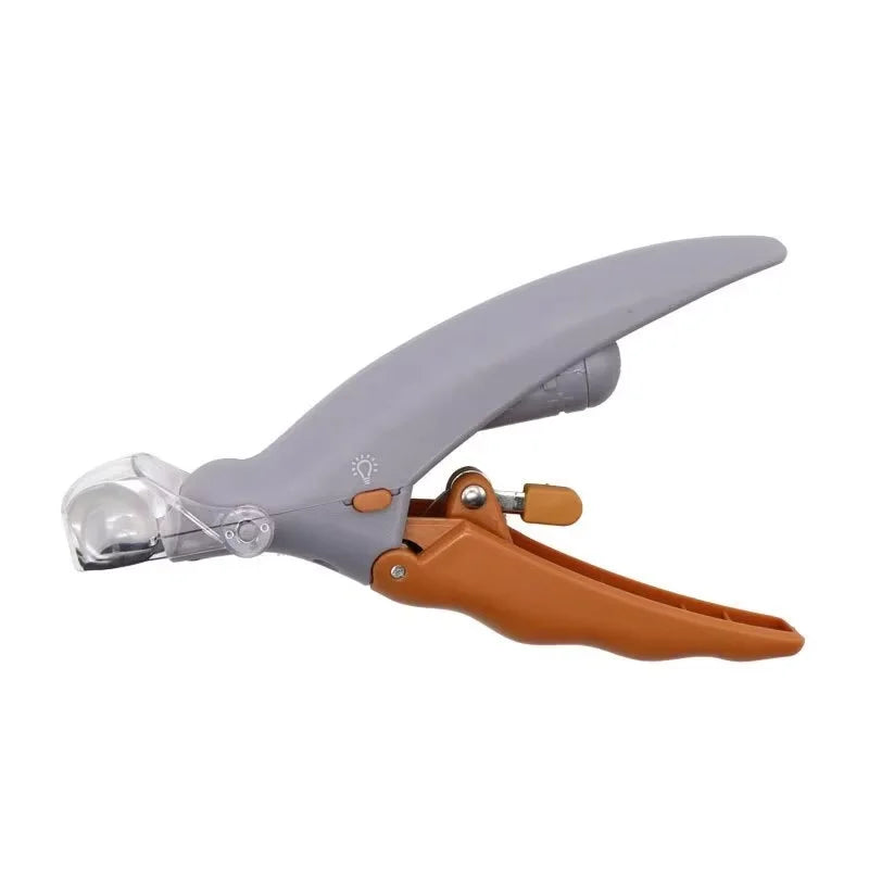 LED Dual-Sided Nail Clippers With 5x Magnification For Pets