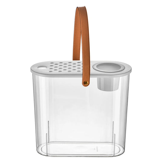 Alloet Plastic Clear Desktop Fish Bowl for Aquaponics and Hydroponics