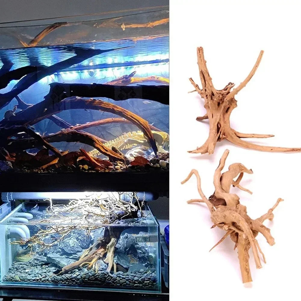 Hign-concerned Natural Wooden Driftwood Roots Aquarium Decor