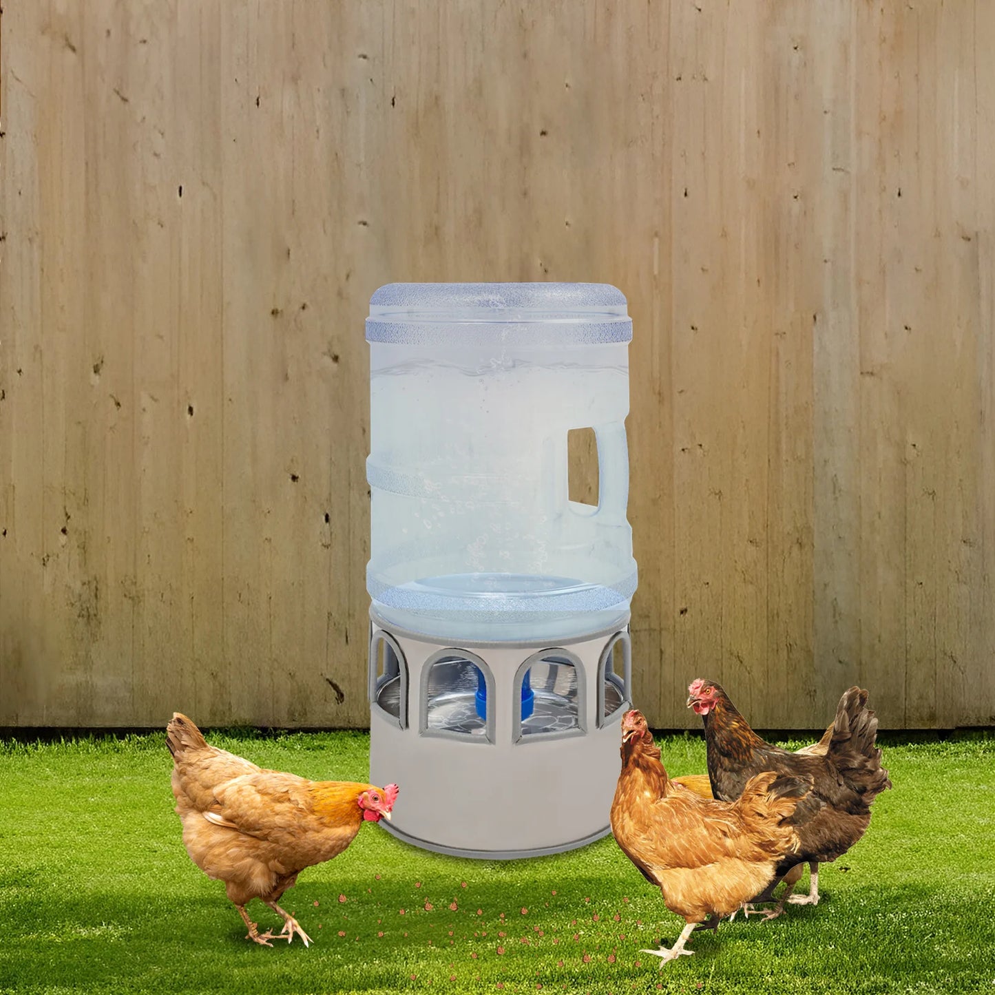 80W 110V Chicken Water Heater Heated Water Bowl 18.9L