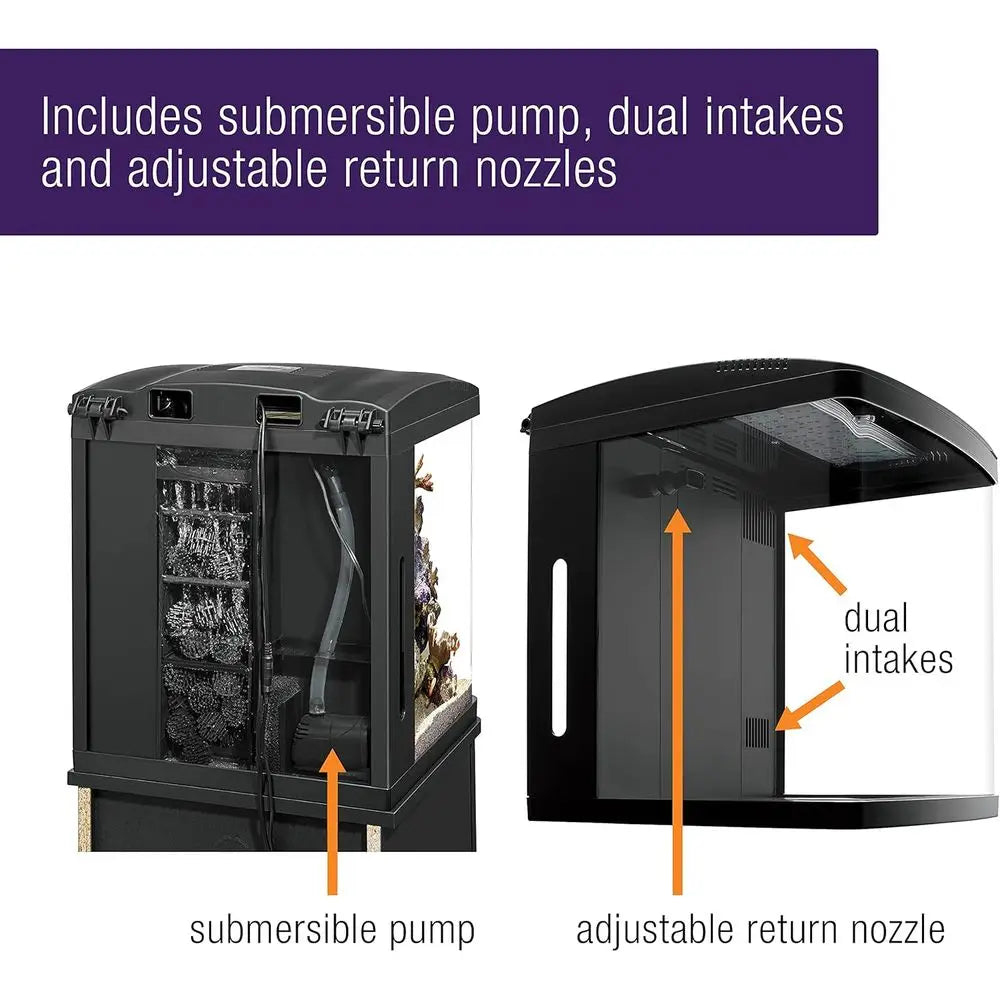 BioCube Aquarium Kit Nano Tank With Customizable LED Lighting