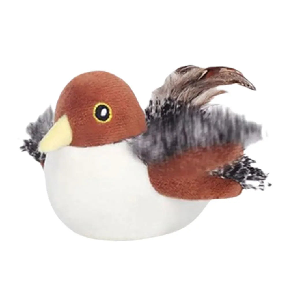 Shunmaii FlappingMechanism Wings Sparrow Toy Simulated Chirping Bird Indoor DomesticCat
