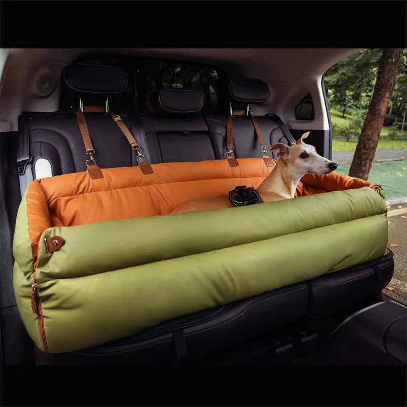 Foldable Travel Pet Car Seat Bed Durable Anti Slip For Vehicle And Home
