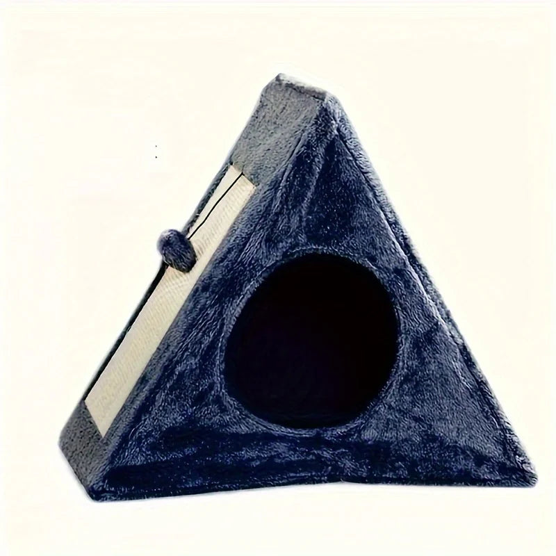 Zhejiang PremiumQuality Ultracozy Cat Bed With Plush BallToy ScratchingBoard Deluxe