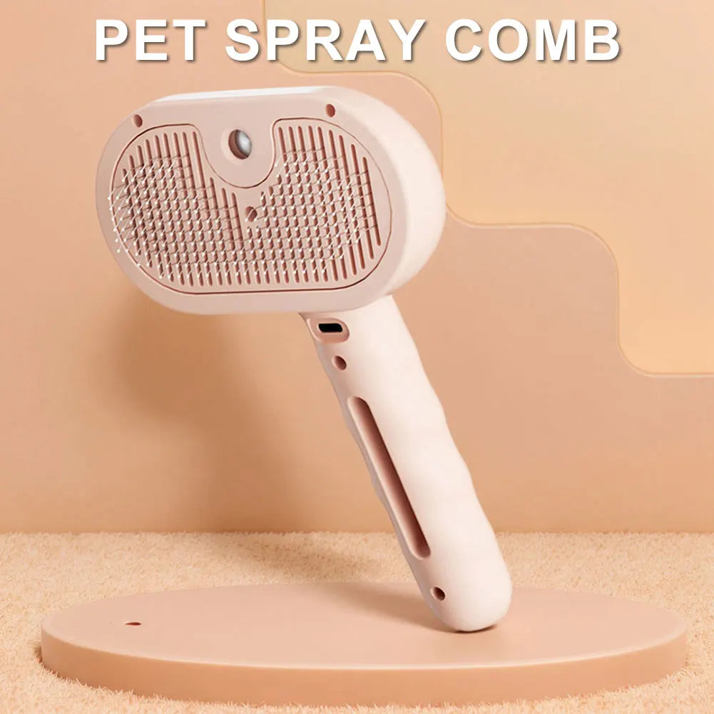 Shunmaii 3 In 1 Cat Steam Grooming Brush For PetLovers