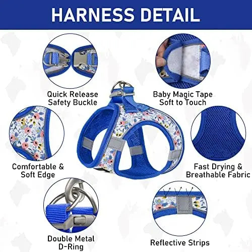 YTYIN Safe Harness And Leash Set Reflective For Pets