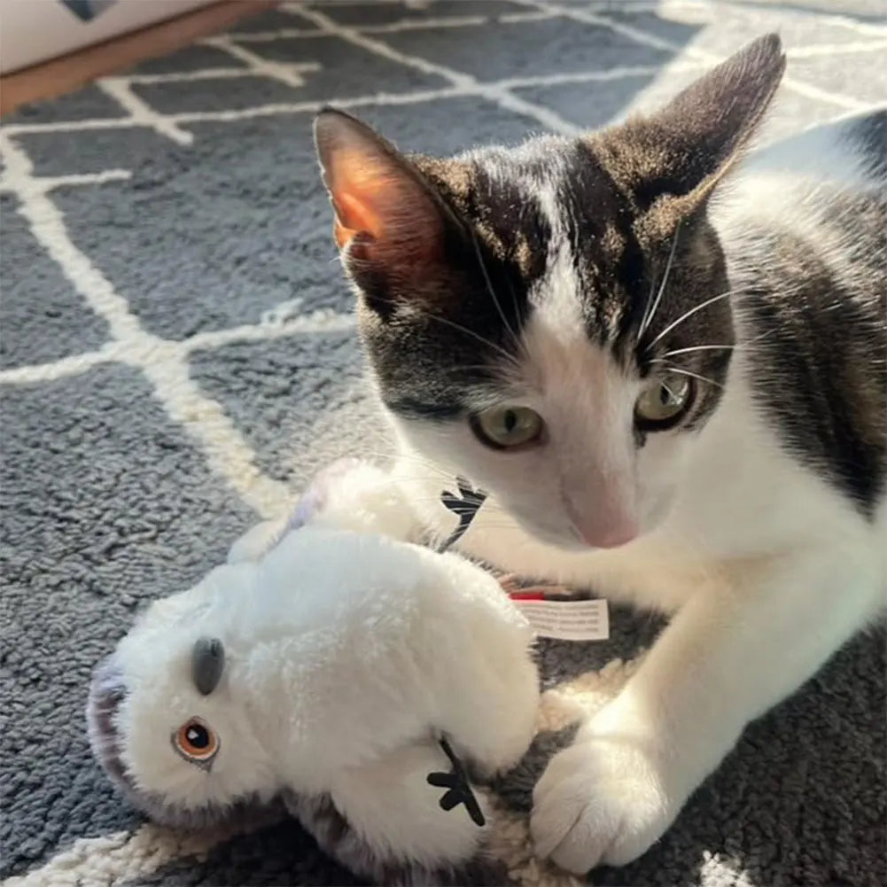 Shunmaii FlappingMechanism Wings Sparrow Toy Simulated Chirping Bird Indoor DomesticCat