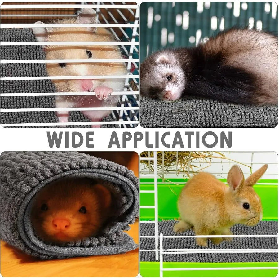Hign-concerned Washable Fleece Cage Liners For Small Pets