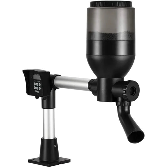 Programmable Pond Feeder With LCD Display Controller