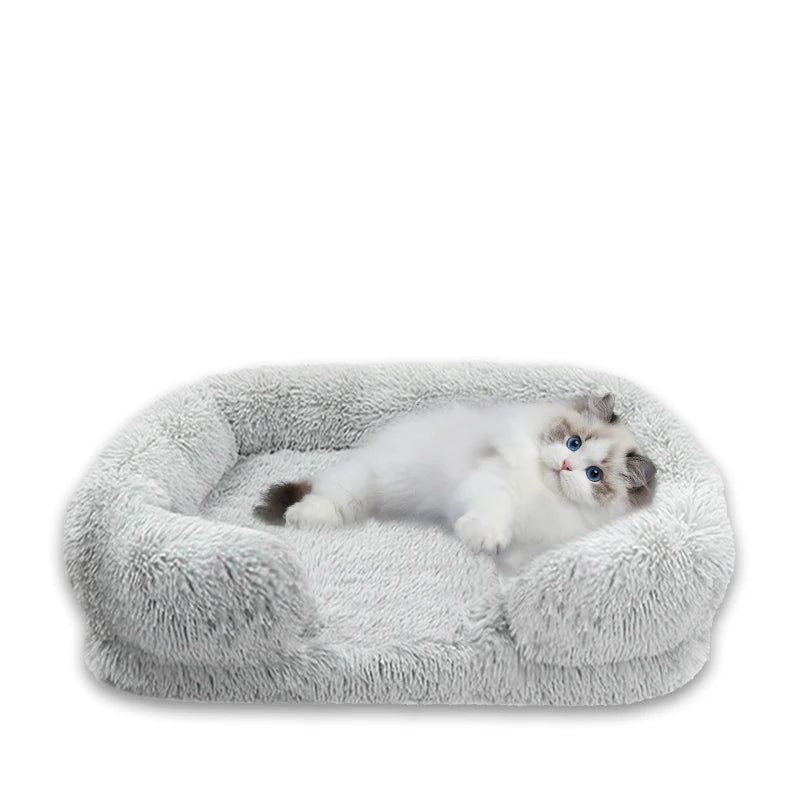 Thickened Orthopedic Dog Bed With Egg Sponge And Washable Cover
