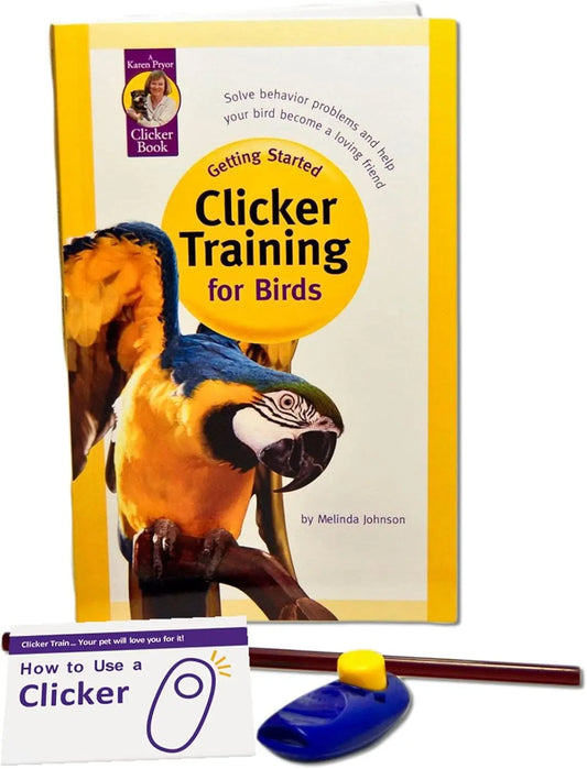 Sunshine Books Getting Started Clicker Training for Birds Kit