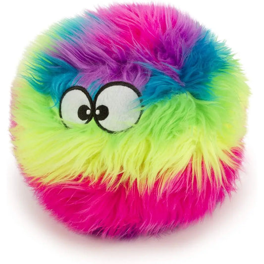 Urballz Squeaky Plush Ball Dog Toy With Chew Guard Technology
