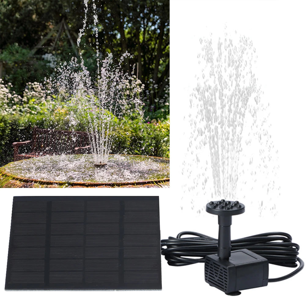 Fixed Form Solar Pond Pump With 6 Nozzles Panel Kit