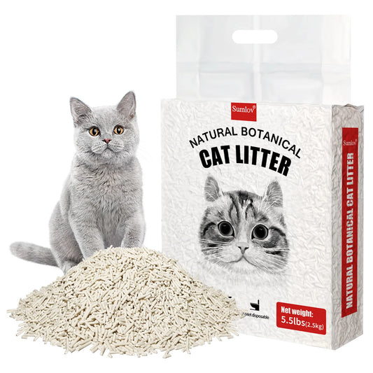 Natural Botanical Dust Free Flushable Tofu Cat Litter Odor Control