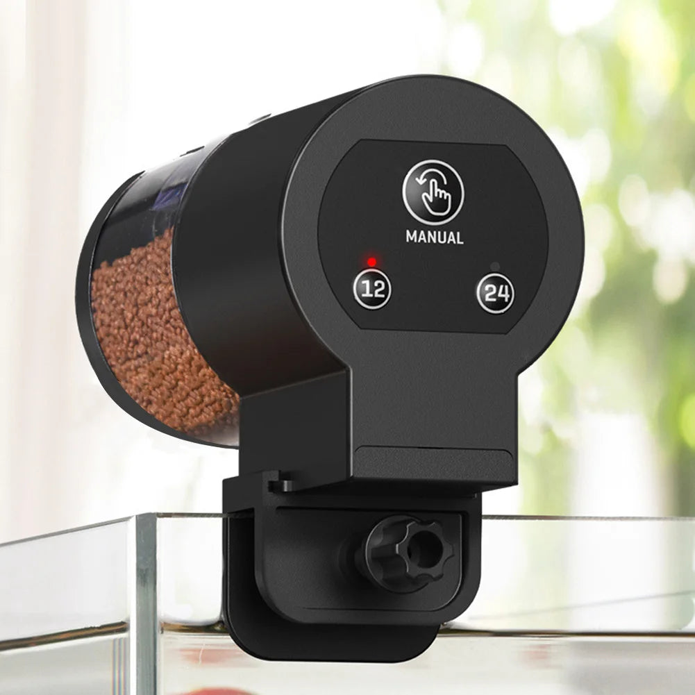 Hign-concerned Automatic Fish Feeder Large Capacity Timer