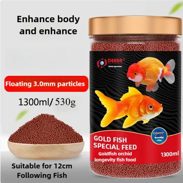 Deera Goldfish Food With Antarctic Krill And Probiotics