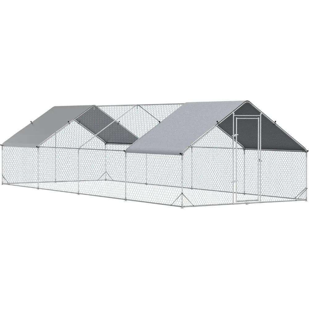 TANGXU Walkin Chicken Coop With Waterproof UV Cover