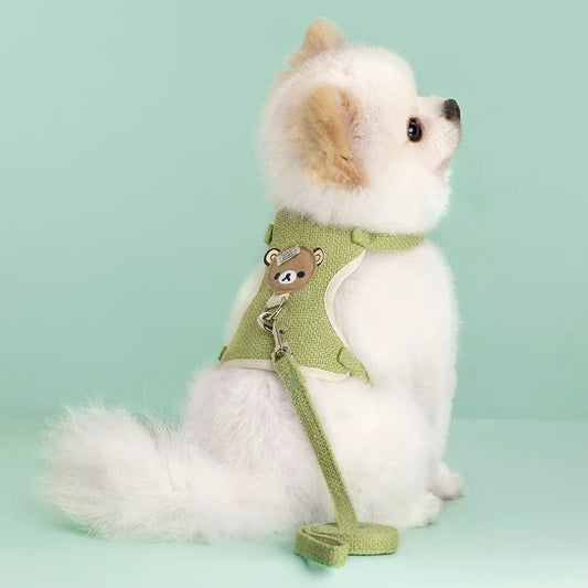 YTYINCN Cute Pet Harness Leash Set For Small Dogs Cats