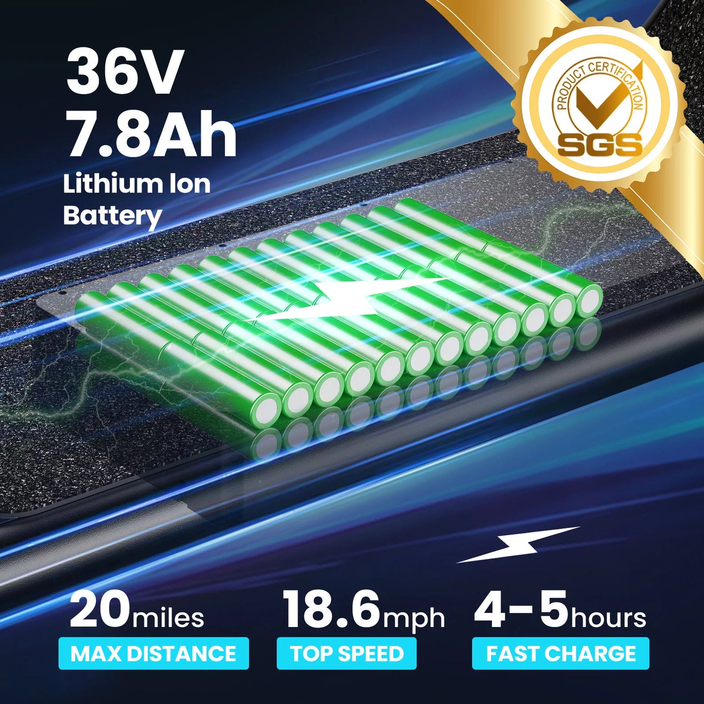 GYROOR Electric Scooter With Pet Basket For Adults Foldable