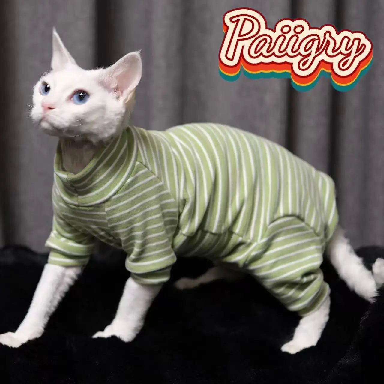 Hairless Cat Clothes Sphinx Warm Stretchy Vest For Pets