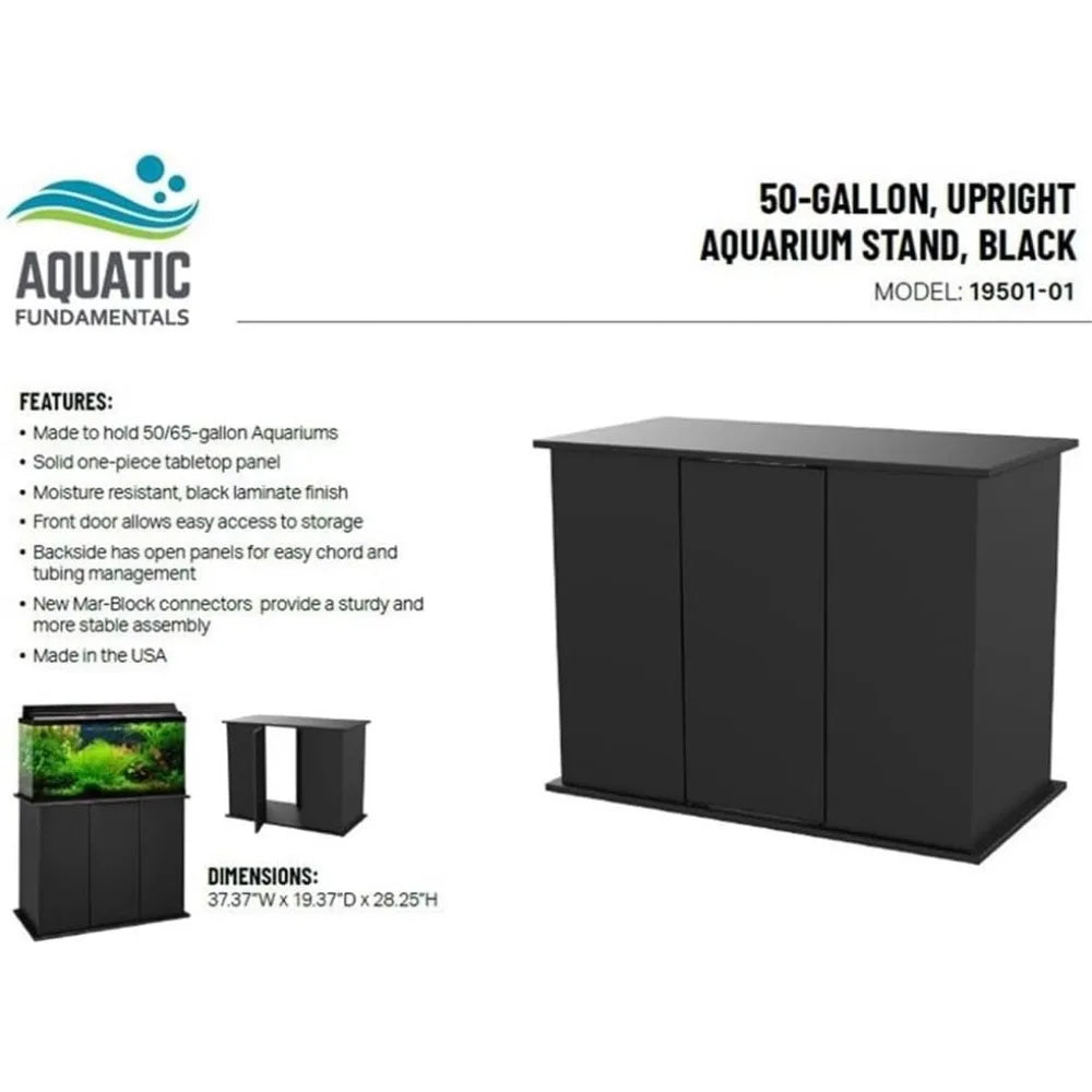 High Concerned Engineered Wood Aquarium Stand Upright